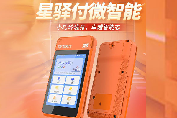 白水国通微电签POS机